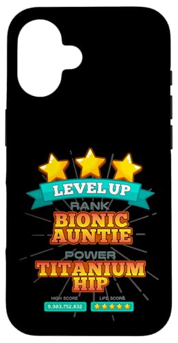 Level Up Bionic Auntie �q�b�v��p �񕜃M�t�g �X�}�z�P�[�X iPhone 16 �p
