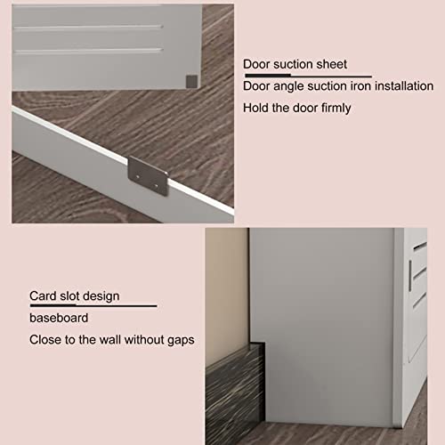 Muebles de sala de estar modernos: armario de pared con estante para radiador integrado 6