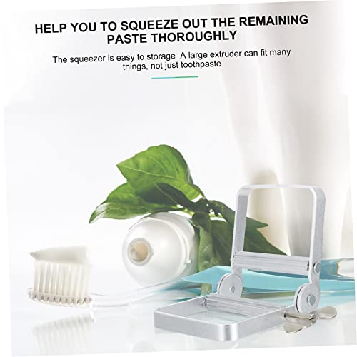 Healeved Extrusora De Creme De Tintura 3 Peças Ferramentas Manuais Dispensador De Loção Facial Ferra