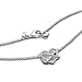 PANDORA Sparkling Infinity Heart Collier Necklace - 3 Adjustable Lengths - Stunning Jewelry for Women - Sterling Silver with Clear Cubic Zirconia - 19.7