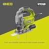 RYOBI - Scie Sauteuse 500W RJS750-G – Mouvement Pendulaire, Soufflerie Active, Changement Lame Sans Outil – Découpe Bois et Métaux