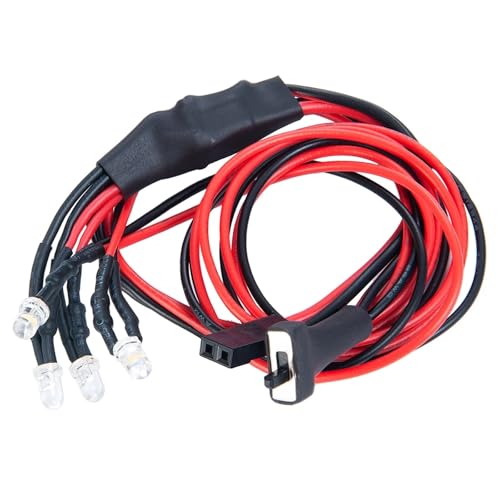 Luces vehículo RC para Axial SCX24 ideales para rutas nocturnas y crawlers 4WD