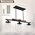 VenzBlomia Black Kitchen Island Lighting Fixture, 3-Light Farmhouse Dining Room Chandelier Over Table, Large Pendant Light Ceiling Hanging, Modern Dining Table Light with Adjustable Height
