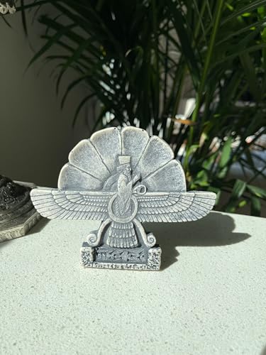 Figura decorativa Faravahar para hogar y oficina miniatura 7