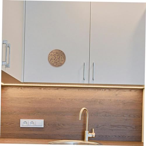 Calcomanía para muebles PRETYZOOM con etiquetas de talla de latón Xiangyun 3