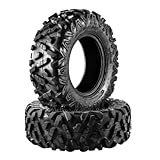 PHILTOP 25x8-12 ATV Tire 6PLY All Terrain Season Tire Off Road Mud Tire for ATV UTV, Go kart, Club Car, Tractor Lawn Mower, Golf Cart, Pattern# Z-199-1 2 Pack