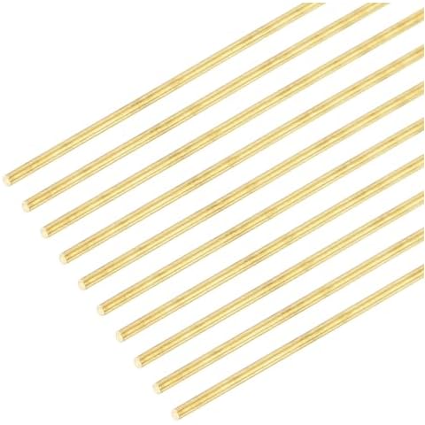 DMiotech 20 Pack Brass Rods for DIY Craft Cover