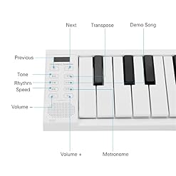 Piano électrique Pliable Clavier Portable De Piano Électronique Pliable 88 Touches 128 Tones Rhythm 30 Chansons De… – Image 5