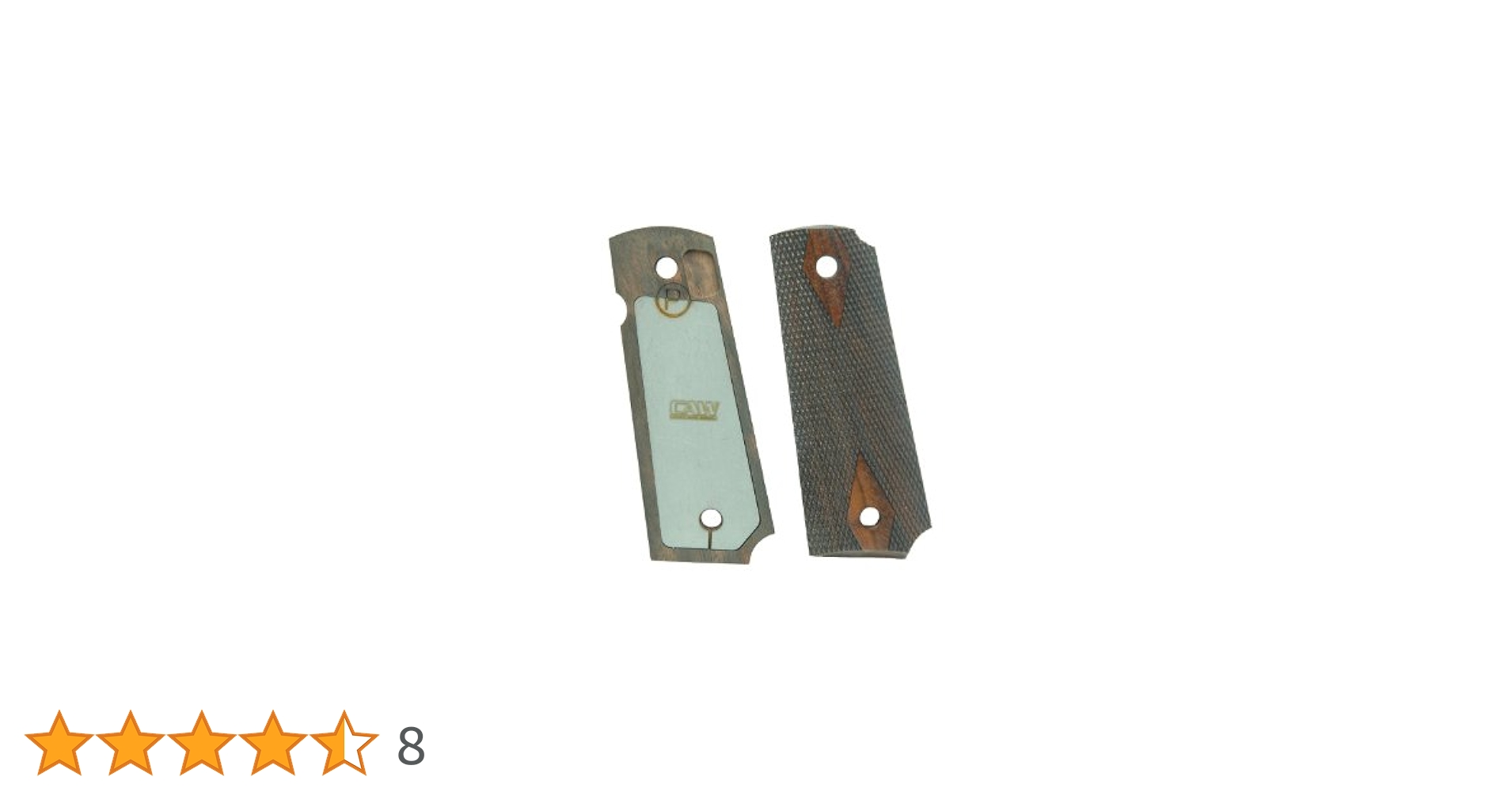 1911用 木製グリップ ウエイト付き Amazon | クラフトアップルワークス M1911 ガバメント専用