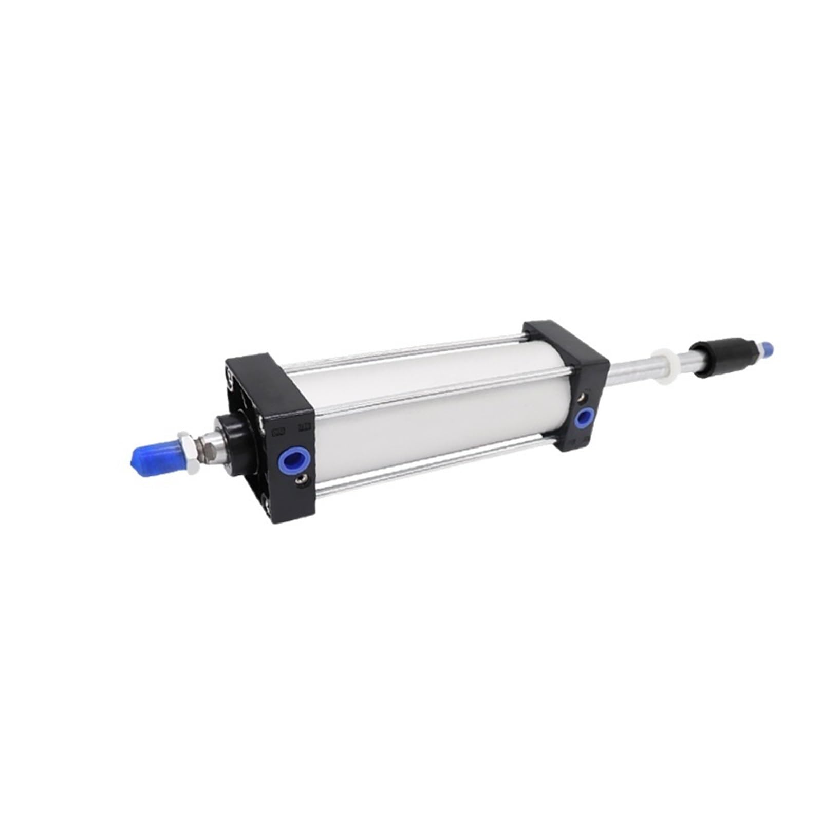 Cilindro estándar de 50x200-100 mm diámetro, Cilindro Doble Efecto, Carrera Ajustable 100 a 200, Gran Empuje(SCJ50x200-100)