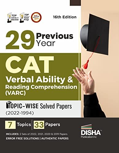 29 Previous Year CAT Verbal Ability & Reading Comprehension (VARC ...