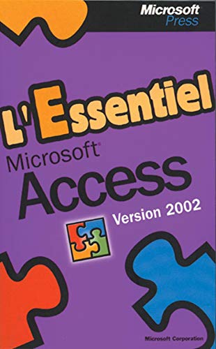 Amazon.co.jp: L'Essentiel Microsoft Access Version 2002 : 本