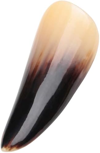 DOITOOL Gua Sha - Herramienta de masaje de cuerno de ganado, tabla de masaje de forma natural, placa de masaje facial y corporal, herramienta de