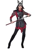 Samurai Warrior Costume for Women - S/M