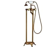 Armaturenkörpermaterial: Messing ， Ventiltyp: Keramikventil ， Handbrause aus Messing   ， Oberfläche: Antikmessing
