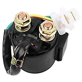 Starter Solenoid Relay for Yamaha Warrior 350 1987-2004 Big Bear 350 1987-1999 Wolverine 350 1996-2005 YFM 350 1996-2005 for Honda TRX300 Fourtrax 300 1988-2000 TRX250 1984-1987 Sportrax 2003-2008