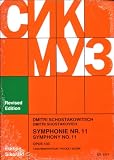 Internat. Musikverlage Hans Sikorski Sinfonie Nr. 11 g-Moll op. 103 - arrangiert für Sinfonieorchester - [Noten/Sheetmusic] Komponist: Dmitri Schostakowitsch [Gebundene Ausgabe]