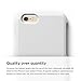 iPhone 6 Case, elago® [Glide Limited-Edition][White/Creamy Yellow] - [Mix and Match][Premium Armor][True Fit] – for iPhone 6 Only