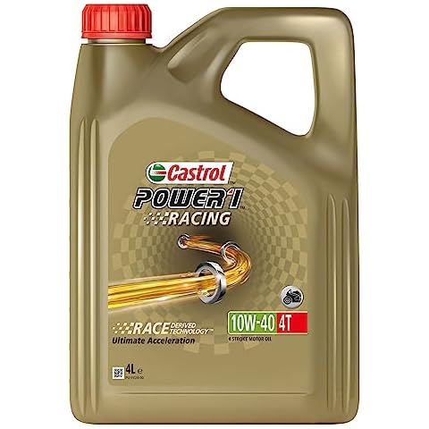 Castrol POWER1 Racing 4T 10W-40 Motorcycle Oil Cover