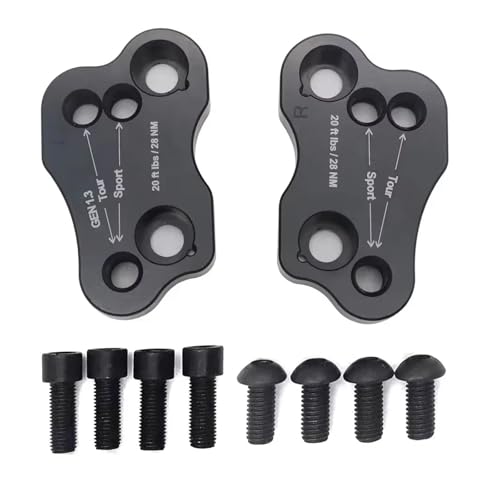 Motorcycle handlebar riser pour GL1800 support de guidon risers moto - 4