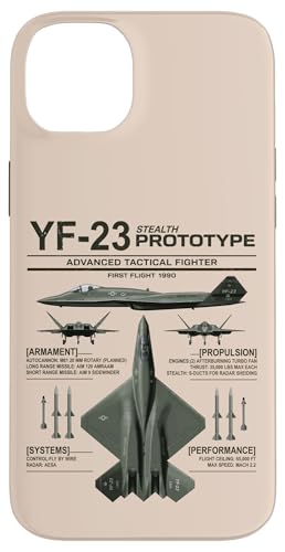 YF-23 �X�e���X�퓬�@ �~���^���[ �W�F�b�g �C���t�H�O���t�B�b�N �_�[�N�I���[�u �X�}�z�P�[�X iPhone 14 Plus �p