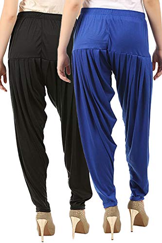 Image of Buy That Trendz Patiala Salwar for Women Relaxed Fit Viscose Patiyala Salwar Harem Bottom Pants