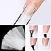 60pcs Fiber Nail Art Extension White Nail Extension Wrap Nail Art Stickers Nail Repair Extension for Home Salon Nail Beauty