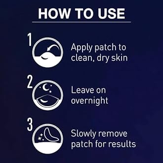 PanOxyl PM Overnight Spot Patches, Advanced Hydrocolloid Healing Technology, Fragrance Free, 40 Count - Pack of 2