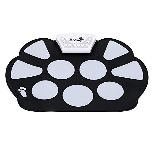 Eoncore Portable Electronic Roll Up Drum Pad Kit Silicon Foldable With Stick #TOP1
