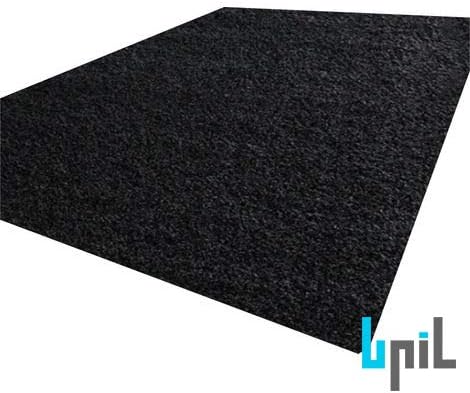 BPIL EXTRA THICK HEAVY 5CM PILE SOFT LUXURIOUS SHAGGY MODERN AREA BEDROOM HALL RUG RUNNER MAT SMALL - XX LARGE (black, 120x170cm)