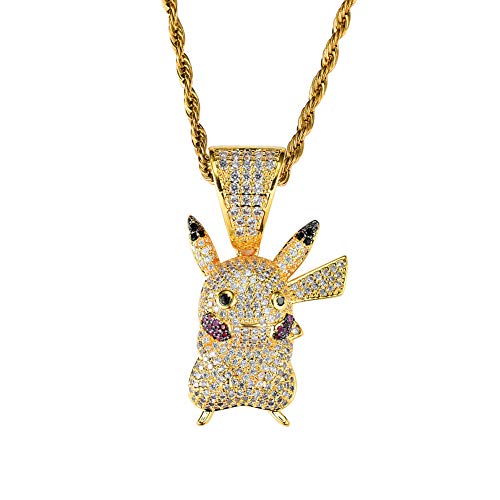 Moca Jewelry Unisexe - Adulte 18 carats Laiton Oxyde de Zirconium Cover