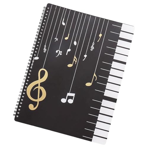 ドキュメントストレージオーガナイザーファイルフォルダー60ページミュージックシートファイルペーパーストレージシート配置スコアペーパーピアノ