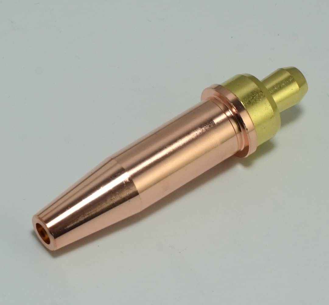 RIVERWELD Propane Natural Gas Cutting Tips GPN Size 2 & GPN-2 2pcs | for Victor-Style Oxygen Oxy Oxyfuel Cutter Torch Made of Copper