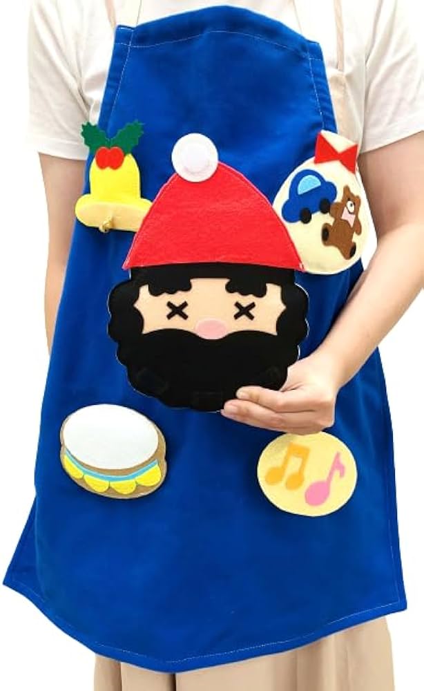 Amazon.co.jp: [てくてくも] おはなしエプロン® あわてんぼうの