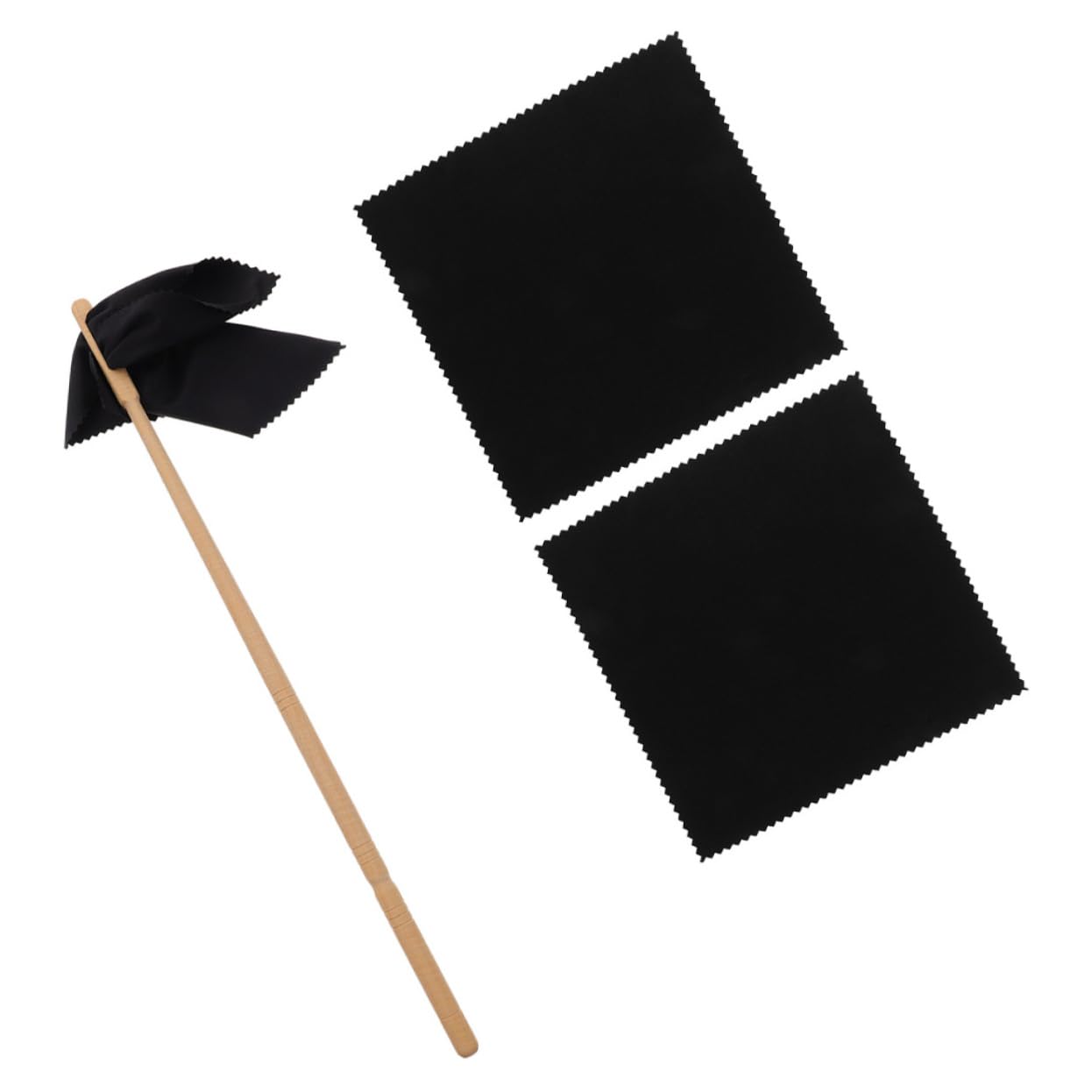 Toddmomy Flute Cleaning Kit Rod Cloths for Flute Clarinet and More for Musicians