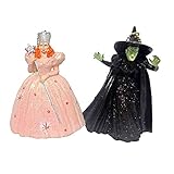 Glinda the Good and Elphaba the Bad Witches from Wizard of Oz Keychains 3.5