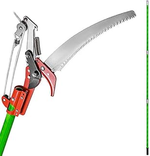 Happybuy Extendable Tree Pole Pruner 26 Foot Pole Saw Tree Saw Alloy Steel