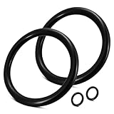 Dichtungen für Grünbeck Wasserfilter - Dichtungssatz für Grünbeck Geno Feinfilter FS 1"/FSD 1", Wasserfilter Einsätze O-Ring für Filter Wartung Zubehör, Hauswasserfilter Ersatz Set, Nr.:100001 (4 Stk)