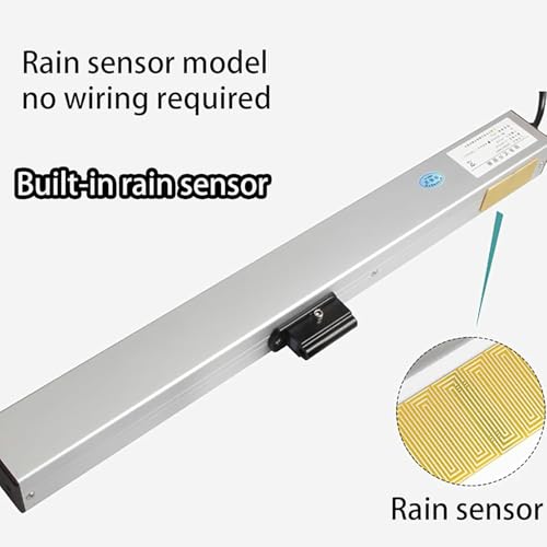 Abridor eléctrico de ventana silencioso y ajustable hasta 600mm 5