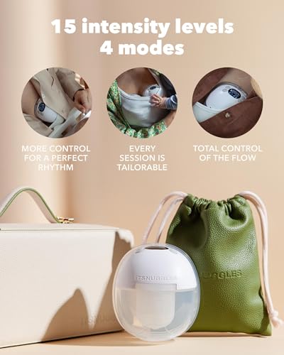 Extractor de Leche Eléctrico Wearable Hands-Free 2 Unid miniatura 3