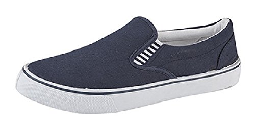 Image of Dek Gusset Casual Yachting Shoe Navy Blue