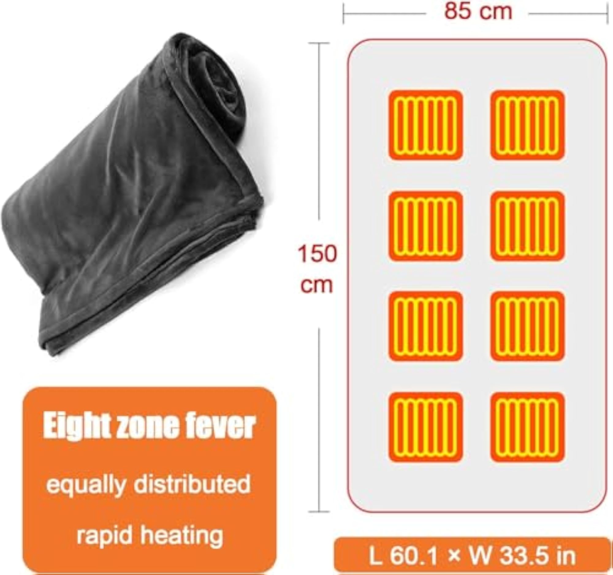 Electric Blankets USB Portable Heated Blanket Shawl