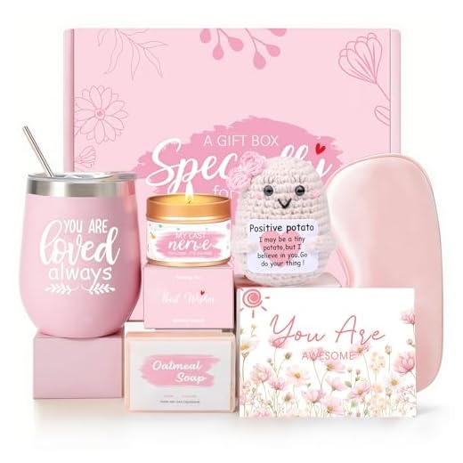 JORTINE Regalos para mujeres, regalo de cumpleaños para mujeres, regalo para amiga de cumpleaños, regalo de bienestar para la mejor amiga, hermana, compañera de trabajo