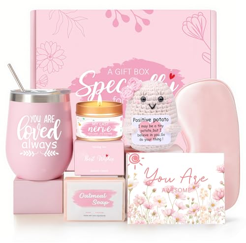 JORTINE wellness cadeauset voor vrouwen met geïsoleerde beker en verzorgingsproducten