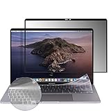 arxonas 【ABNEHMBAR & WIEDERVERWENDBAR】Der MacBook Pro 13 Zoll Blickschutzfilter integriert sich nahtlos mit Ihrem MacBook Pro 13 Zoll Bildschirm, indem er über eine Silikondichtung um den Rand des Sichtschutzes für MacBook Pro 13 Zoll angebracht wird. Dies macht die MacBook Pro Schutzfolie vollständig abnehmbar, ein einfach zu installierender 13 Zoll MacBook Pro Sichtschutz und eine waschbare Displayschutzfolie für MacBook Pro.
