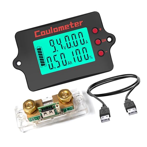 Multimètre numérique compact 100A mesureur de tension de courant d'énergie