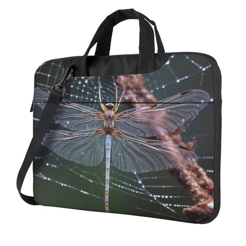 Sac ordinateur portable motif soleil plage sacoche bandoulière moderne avec galets