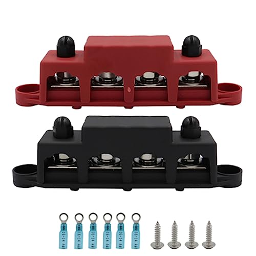 Barre omnibus 250 A boîte de câble de distribution M10 4 bornes pour ampli auto