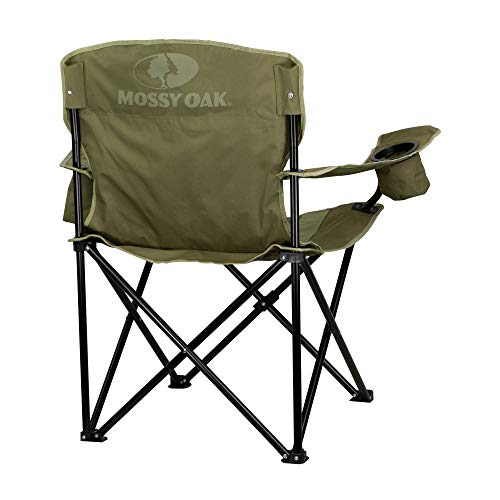 Mossy Oak Heavy Duty Camping Adults Chair, One Size, Green/Black #TOP1