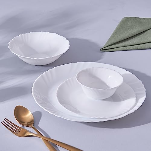 Image of Home Centre Pacific Martin Polaris Opalware Dinner Plate - 27x2cm